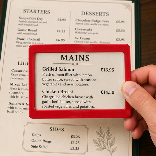 Pocket magnifier reading - x,