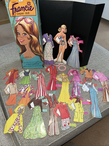 1970 barbie francie dress - francie,