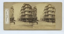 Stuckey's Old Bank Bristol - People Posing c1860 Stereoview By Sedgefield 