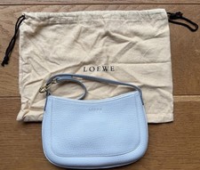 Loewe White Small Leather Handbag 2000’s Vintage Excellent Condition / Dust Bag