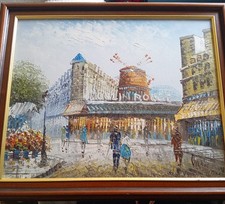 Moulin Rouge Oil Painting By