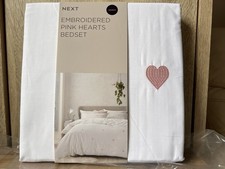 White With Pink Hearts