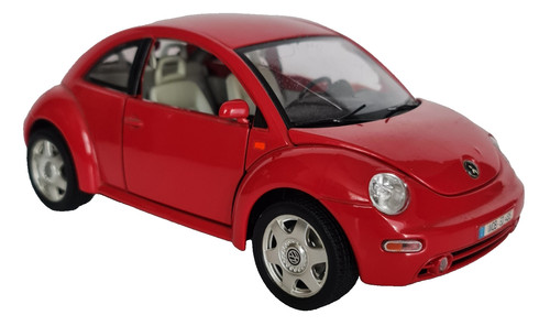 Burago red new beetle - burago,