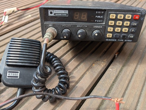 Seavoice 550 marine radio - seavoice, vhf