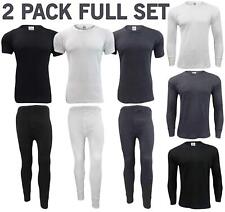 2 Full Set Mens Thermal Long