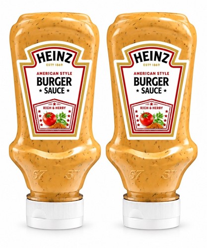 418g heinz american burger - american,