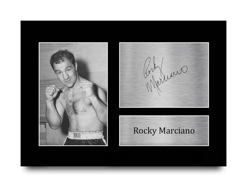Rocky marciano signed - rocky, boxing