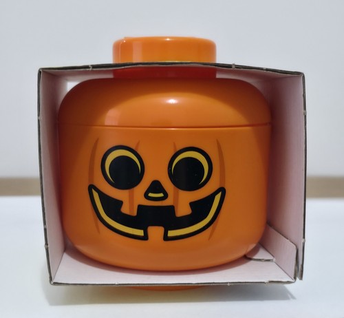 Lego storage head pumpkin new - pumpkin,