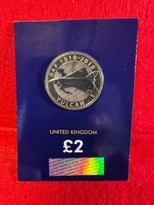 RAF Vulcan 2018 2 Pound Coin - Change Checker Card - Card Tatty