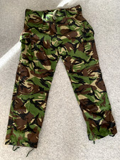 Men's Lightweight Military Combat Trousers, Woodland DP