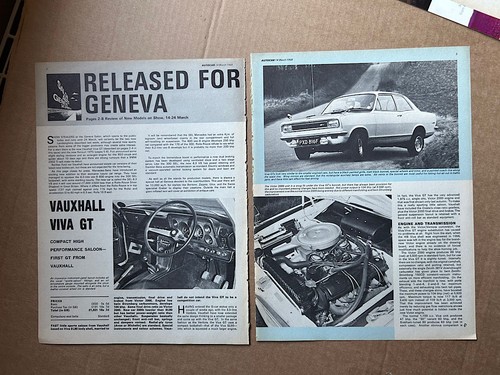 Vauxhall viva autocar - vauxhall,