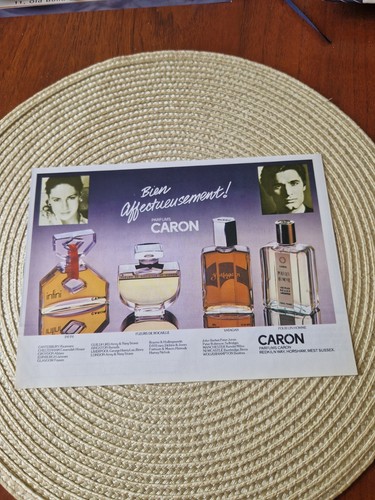Caron parfums vintage 1977 - parfums,