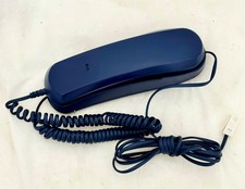 audioline wall mounted phone colour deep blue in good condition fully approved