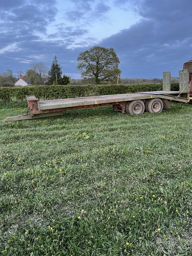 36ft low loader trailer - loader,