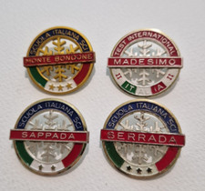 4 x  Vintage Enamel Pin Badge