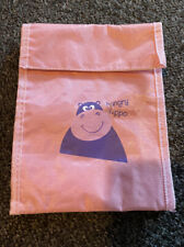 girls pink lunch bag / Insulated baby milk bottle Holder Carrier