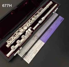 Yamaha FL-677H Flute Professional Cupronickel Opening C Key 17 Hole Flute