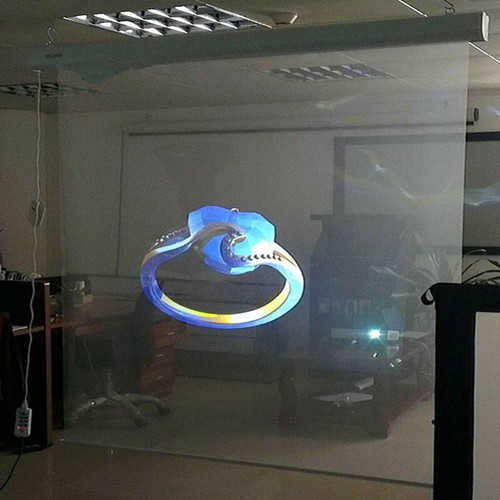 Holographic clear rear - clear,
