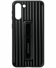 Samsung Galaxy S21+/S21+ 5G Rugged Protective Standing Cover - Black