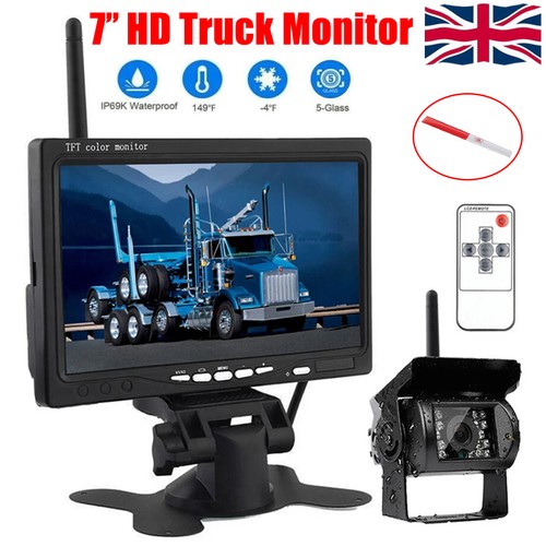 Lcd monitor wireless car - 7",