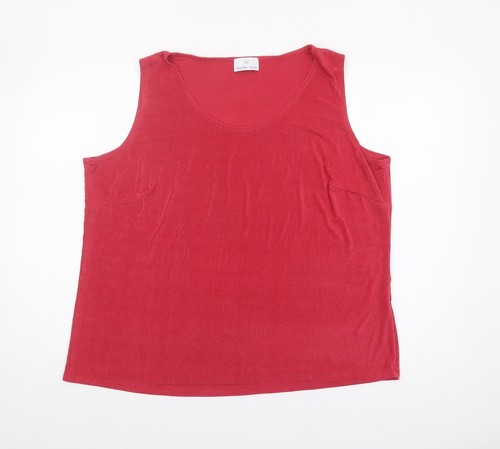 Heather valley red - red, top