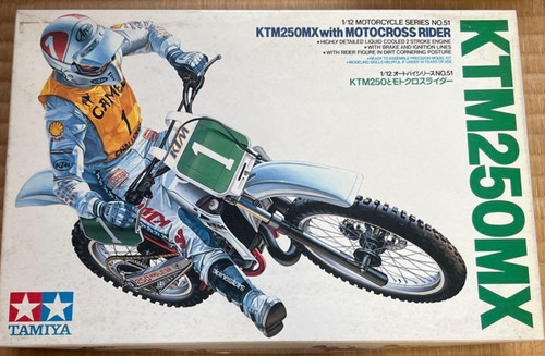 Tamiya ktm250mx with - tamiya,