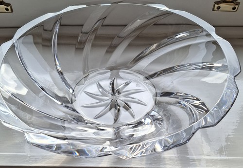 Crystal bowl large - crystal,