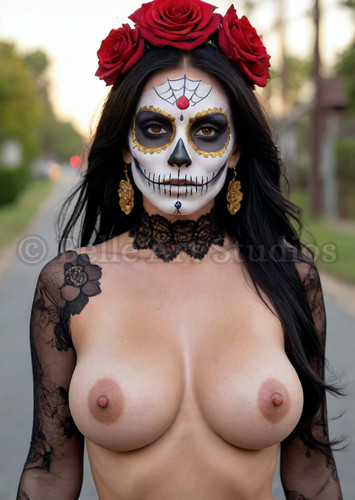 Nude female art print - print, –