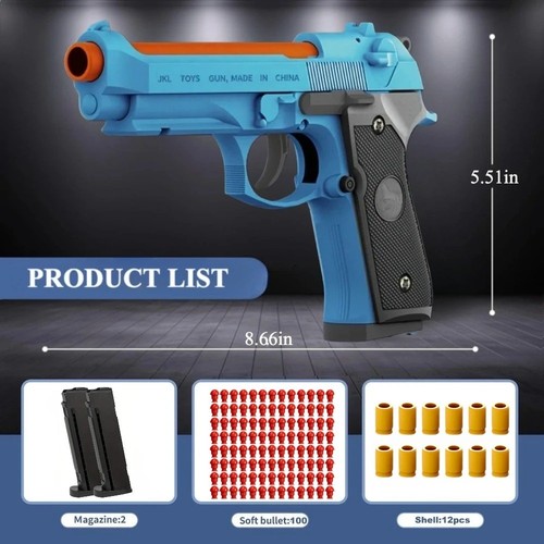 Soft bullet toy gun shell - gun,