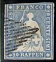 94995aa switzerland stamp - switzerland,