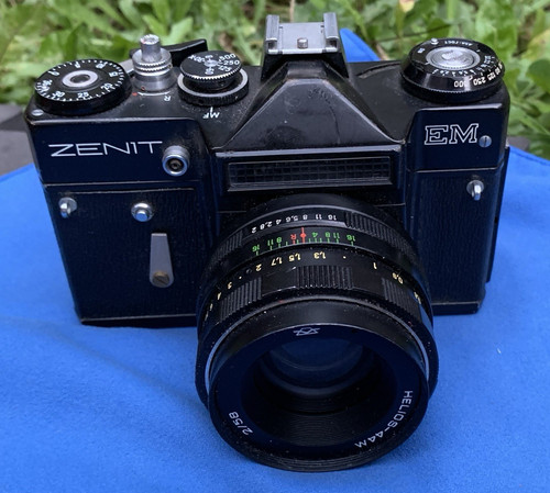 Vintage zenit 35mm film - vintage, em