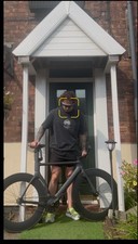 Specialized Langster Fixie Track Bike 90mm Carbon Wheels, Extra Chain Rings