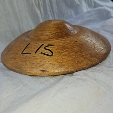 Wooden hat block millinery 