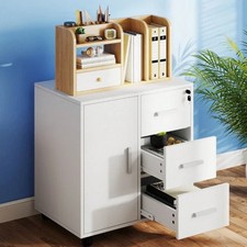 Mobile File Cabinet, 3-Drawer