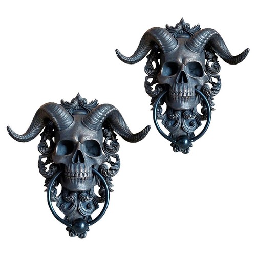 Sheep skull head wall - skull, mounted
