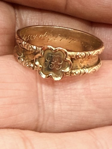 Antique 9ct solid yellow - 9ct, 9k