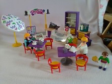 Rare Playmobil 3989 City Cafe System X Bistro Store Restaurant Vintage 1990's