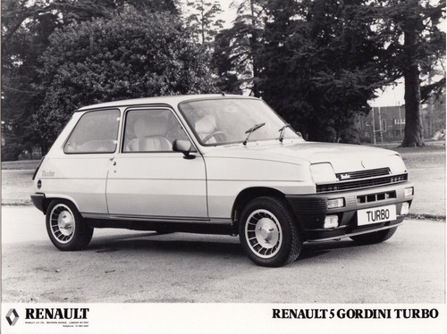 Renault gordini turbo - renault,