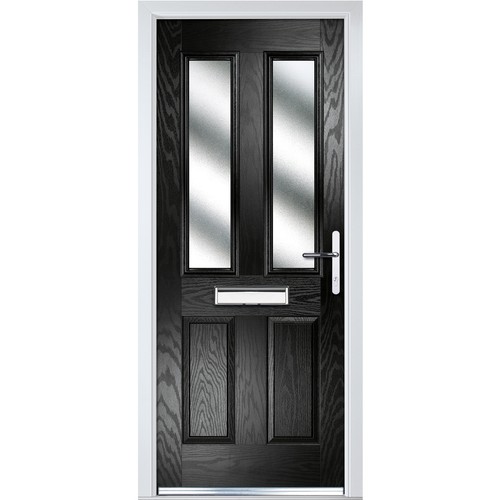 Composite door four - four, square