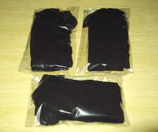 JOB-LOT:  3 x GIRLS BLACK FISHNET TIGHTS (Age 13-16 Average Size) FANCY DRESS