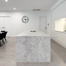 Bianco Carrara  Stone Kitchen Worktop – Cut to Size | Premium Worktop UK