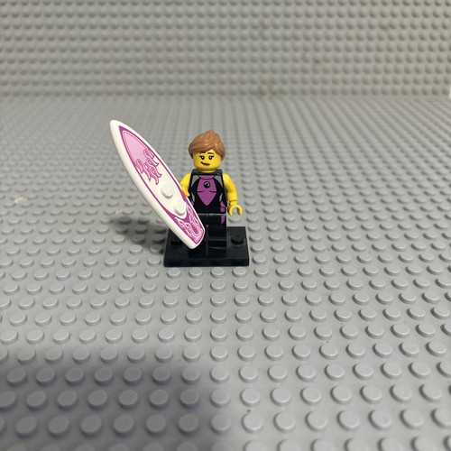 Genuine lego surfer girl - surfer,