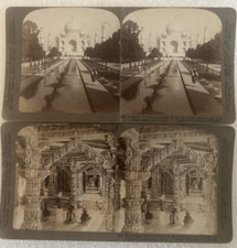 India Stereoview Cards - The