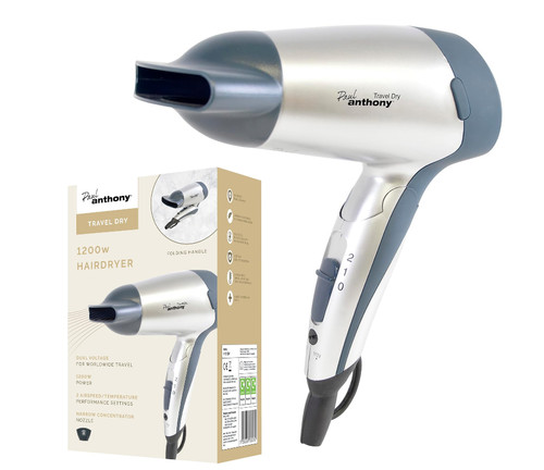 Compact travel hair dryer - compact,