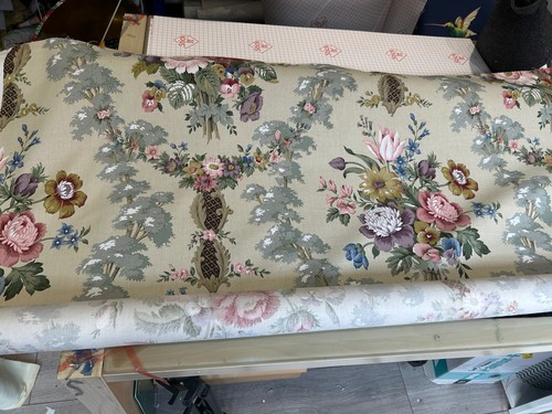 Sanderson curtain fabric - curtain,