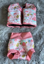 Splash About Swim Vest Wrap and Happy Nappy Pink 1-3 Years - New