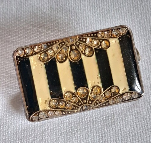 Pierre bex brooch art - brooch, deco