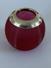Rare edwardian cranberry glass - edwardian,