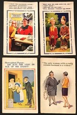 Comic 4 Postcards Saucy