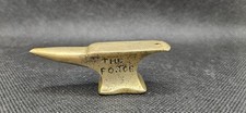 Small Solid Brass Anvil. "The Forge"